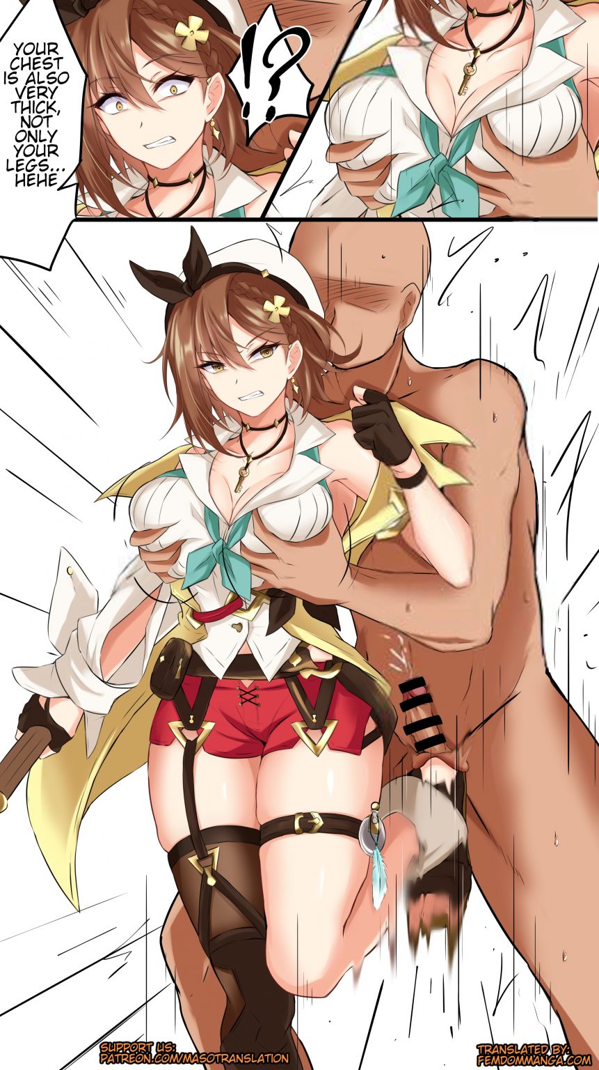 Ballbusting hentai- intense femdom action you crave